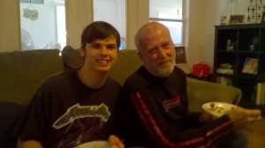 My Husband and my son. They are also part of my support system.